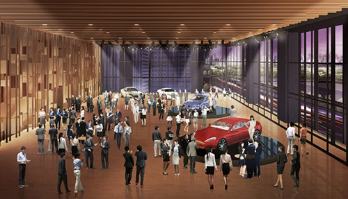 Artist's impression of the Multipurpose Hall