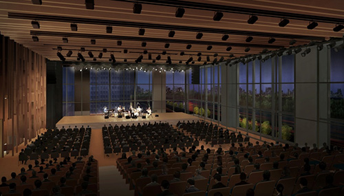 Artist's impression of the Multipurpose Hall